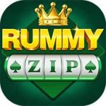 Rummy Zip (Yono) app home screen with rummy and Teen Patti games on an Android phone
